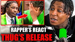 Rappers React to Young Thug Mistrial News [upl. by Hartfield44]