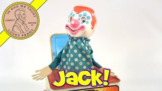 Jack In The Box 1971 Mattel Toys  Pop Goes The Weasel [upl. by Tav]