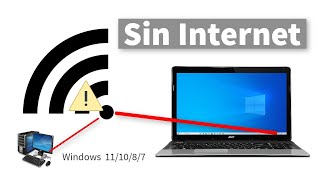 Conectado pero Sin Acceso a Internet  conexión nula o limitada SOLUCION para Windows 7 8 10 y 11 [upl. by Thaddeus]