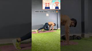 Abs  cardio workout at home absworkout cardioworkout cardio fatloss fitness [upl. by Greenwald]