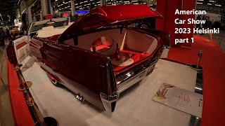 American Car Show 2023 Helsinki part1 [upl. by Modla910]