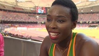 WHC 2015 Beijing  Murielle Ahoure CIV 100m Heat 3 [upl. by Corrine]