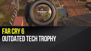 Far Cry 6  Outdated Tech trophy taking out a soldier with a sabotaged alarm [upl. by Gillespie]