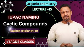 IUPAC naming  Cyclic compounds  organic chemistry  lecture 15 [upl. by Ayor583]