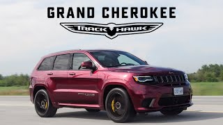 2018 Jeep Trackhawk Review  The SUV Thats Quicker Than a Supercar [upl. by Dyche]