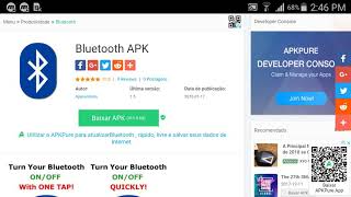 Bluetooth não funciona resolva agora baixa apk Bluetooth para tv box ou celular [upl. by Harlan]