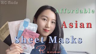 Affordable Asian Sheet Mask Review [upl. by Tnahs704]