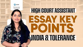 High Court Assistant 🔥Essay Key Points🔥Degree Level  Entri App [upl. by Donnamarie]