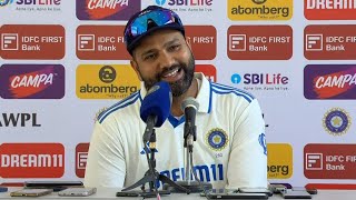 Rohit Sharma talking about Virat Kohlis latest update during the Ind vs Eng press conference today [upl. by Barbette]