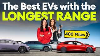 Revealed the Best EVs with the LONGEST RANGE  Electrifying [upl. by Naujad]