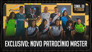 EXCLUSIVO TODOS OS DETALHES SOBRE O NOVO PATROCINADOR MASTER DO VASCO [upl. by Erdnoed152]