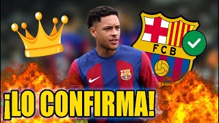 ¡SE ACABA DE CONFIRMAR ESTA BRUTAL NOTICIA CON VITOR ROQUE  NOTICIAS DEL FC BARCELONA HOY [upl. by Anidam449]