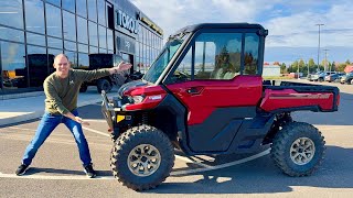 2025 Can Am Defender Limited Full Climate Control Great Practicality Easy To Live With [upl. by Aibonez124]