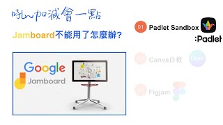 Ep1【教學互動平台】Jamboard要終止了怎麼辦 三個免費替代方案之一【padlet的sandbox空白沙盒21】 [upl. by Nale487]