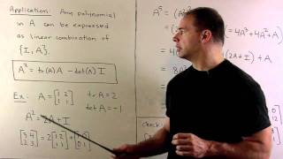 CayleyHamilton Theorem for 2x2 Matrices [upl. by Mali941]