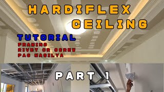 METAL FURRING CEILING INSTALLATION FOR HARDIFLEX PART 1 of 2 San Jose Mayantoc Tarlac Project [upl. by Rafe349]