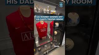 WAYNE ROONEYS INCREDIBLE TROPHY ROOM 🤯 [upl. by Nalda]