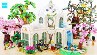 レゴ フレンズ 植物園 41757 ／ LEGO Friends Botanical Garden Speed build ＆Review [upl. by Osgood]