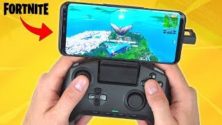 ¡¡Encontré el MEJOR MANDO para Jugar FORTNITE MÓVIL Razer Raiju Mobile control [upl. by Adnamor693]