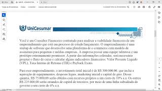 MAPA  ADMINISTRAÇÃO FINANCEIRA  532024 [upl. by Acinomal]