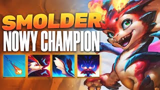 SMOLDER  NOWY CHAMPION W LEAGUE OF LEGENDS [upl. by Winonah]