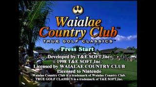 Opening  Waialae Country Club N64 [upl. by Blinni969]