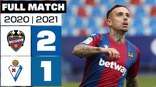 Levante UD  SD Eibar 21 20202021 PARTIDO COMPLETO [upl. by Yonatan]