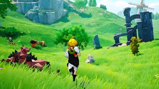 Seven Deadly Sins Origins  1st Official Trailer  NEW OPEN World Console Game [upl. by Oeak]