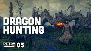 RETRY Elden Ring  Ep5 Tree Sentinel amp Flying Dragon Agheel [upl. by Imaon]