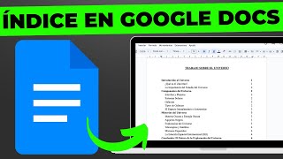 Cómo Crear un Índice o Tabla de Contenido en Google Docs 2024 [upl. by Adiell]