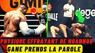 Ngannou dévoile un physique qui fait peur Gane prend la parole après la polémique avec Lopez [upl. by Alyakem]