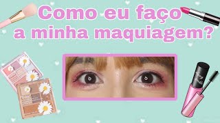 TUTORIAL Maquiagem kawaii [upl. by Vikky]