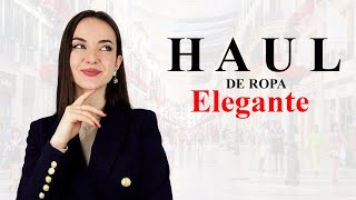 HAUL DE ROPA ELEGANTE PARA PRIMAVERAVERANO 2022🌸  Moda Mujer Susana Arcocha [upl. by Jensen]