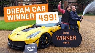 Winner Week 44 2019 28th October  3rd November  Alex Kastner  Corvette C8 Stingray  £20k [upl. by Tnecnivleahcim]