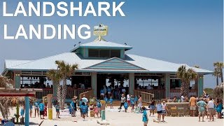 LandShark Landing Beach Bar At Margaritaville Beach Hotel In Pensacola Beach Florida [upl. by Sternberg347]