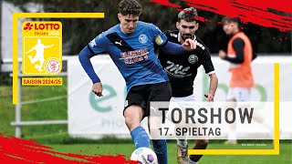 Torshow 17 Spieltag LOTTO Hessenliga 202425 [upl. by Nagyam]