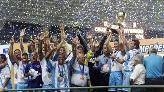 Paysandu X Cruzeiro Compacto da final da Copa dos Campeões em 2002 [upl. by Ykcim]