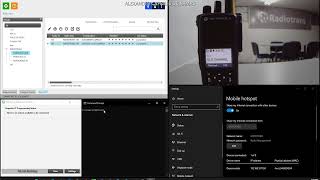 Radio Motorola Mototrbo  Radio Management  WIFI  remote activation and programming [upl. by Ennaus178]