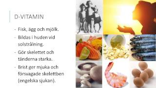 Vitaminer och mineralämnen [upl. by Reerg]