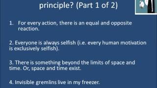 Falsifiability One Key to Critical Thinking [upl. by Carson]