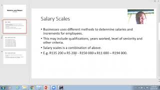 Grade 10 Accounting Salary Scales 20200504 [upl. by Short]