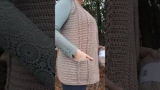 What color will you choose for this crochet pattern cardigan shrug plussizefashion jacket [upl. by Abshier]