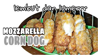 MOZZARELLA CORN DOG  lumer dan cheezy [upl. by Yrdua726]