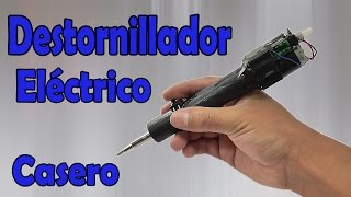 Cómo Hacer Un Destornillador Eléctrico Casero [upl. by Akirdnahs]