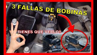 🔥3 Síntomas DE BOBINAS De ENCENDIDO En Mal Estado ✅ ASÍ VA A FALLAR TU CARRO 😱 TIENES QUE VERLO [upl. by Ardnic]