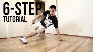 How to Breakdance  6 Step  Footwork 101 [upl. by Josler]