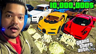 I Earn Million Dollars From My Cash Factory GTA 5 Online gaming [upl. by Chil]