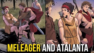 Meleager and Atalanta  The Hunt for the Calidons Boar  Animated Version [upl. by Neelik]