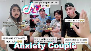 NEW Anxiety Couple TikTok Videos 2023  Funny Scott and Haydee Tik Toks Videos [upl. by Aleiram873]