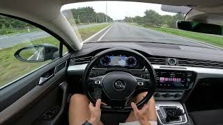 Volkswagen Passat B8  4K POV Test Drive [upl. by Jevon998]